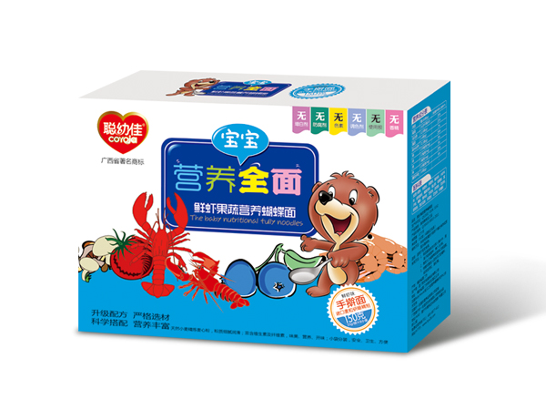 聰幼佳營(yíng)養(yǎng)全面-鮮蝦果蔬營(yíng)養(yǎng)蝴蝶面.jpg 聰幼佳營(yíng)養(yǎng)全面-鮮蝦果蔬營(yíng)養(yǎng)蝴蝶面.jpg