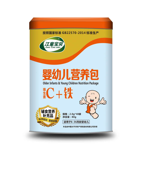 江童寶貝維生素C+鐵嬰幼兒營養包