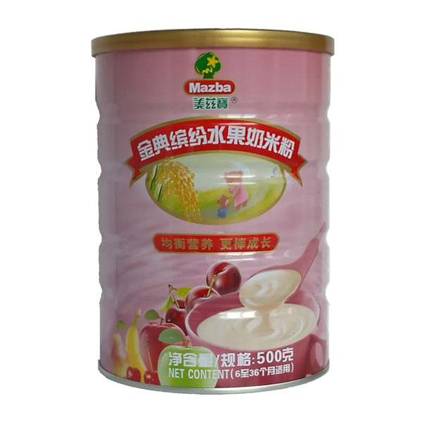 美茲寶金典繽紛水果奶米粉500g.jpg 美茲寶金典繽紛水果奶米粉500g.jpg