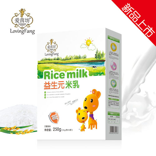 愛茵坊益生元米乳(盒裝)