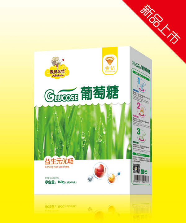 歐貝米拉金鉆益生元優暢葡萄糖盒裝