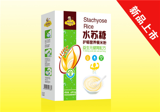 歐貝米拉水蘇糖護暢營養餐米粉益生元健胃配方盒裝