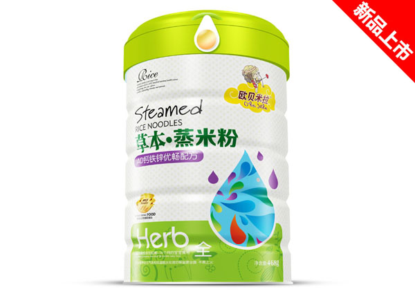 歐貝米拉草本蒸米粉鐵聽-AD鈣鐵鋅優暢配方