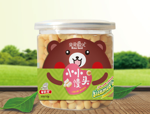 親親最優小小饅頭-牛奶鈣+