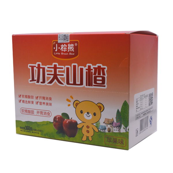小棕熊功夫山楂蘋果味