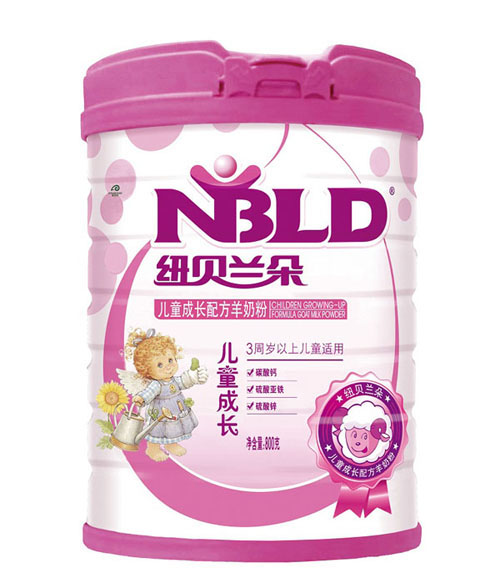 紐貝蘭朵兒童成長配方羊奶粉800克