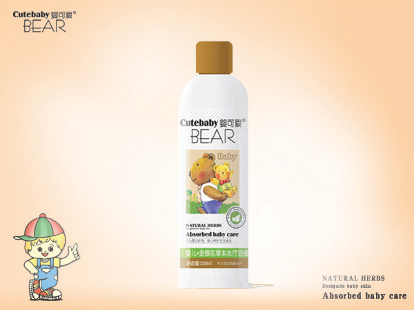 嬰可愛(ài)嬰兒金銀花草本水療浴液