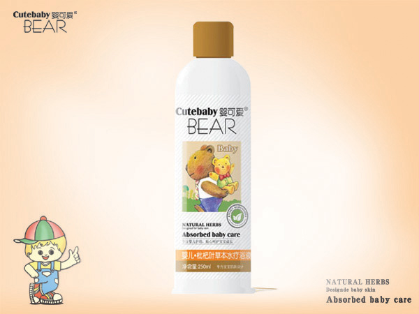 嬰可愛(ài)嬰兒枇杷葉草本水療浴液250ml