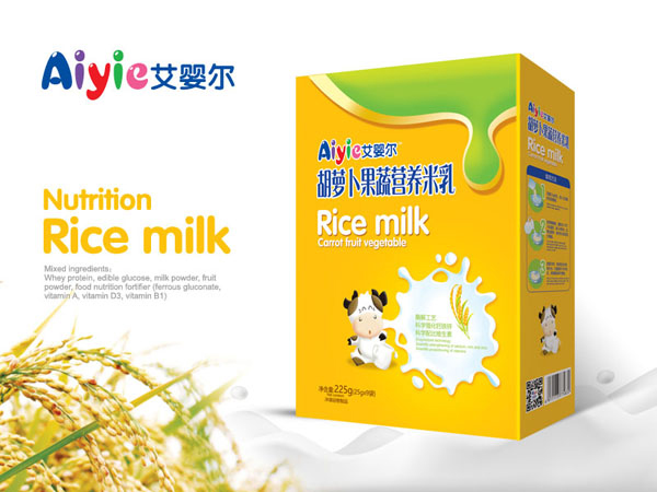 艾嬰爾胡蘿卜果蔬營養米乳盒裝