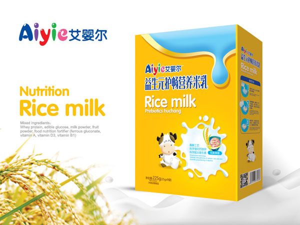 艾嬰爾益生元護暢營養米乳盒裝