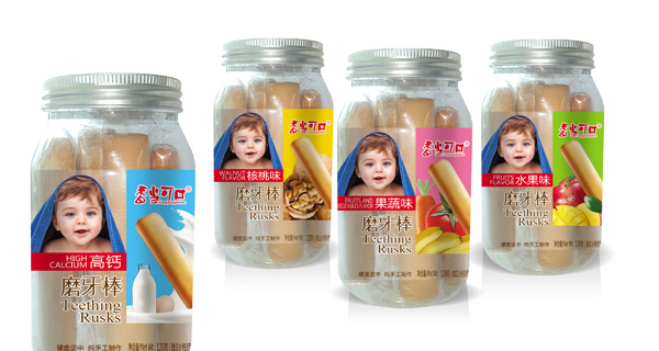 香當可口磨牙棒系列