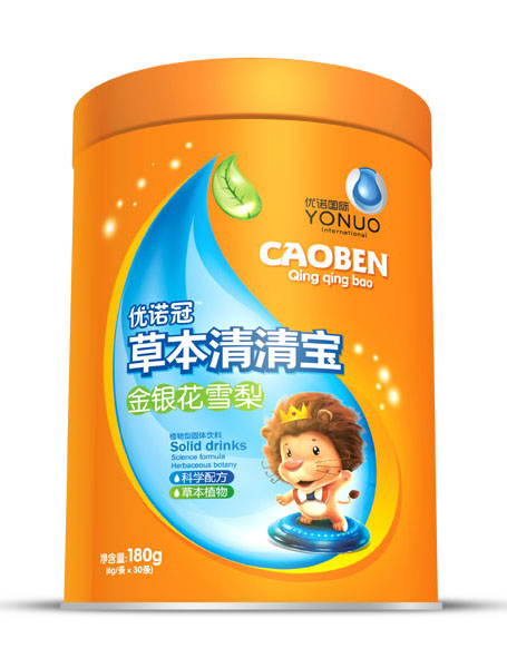 優諾冠金銀花雪梨草本清清寶