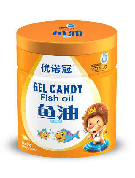 優諾冠魚油凝膠糖果