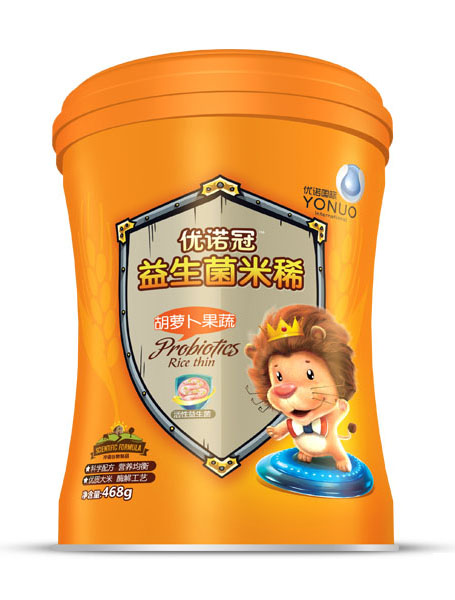 胡蘿卜果蔬益生菌米稀