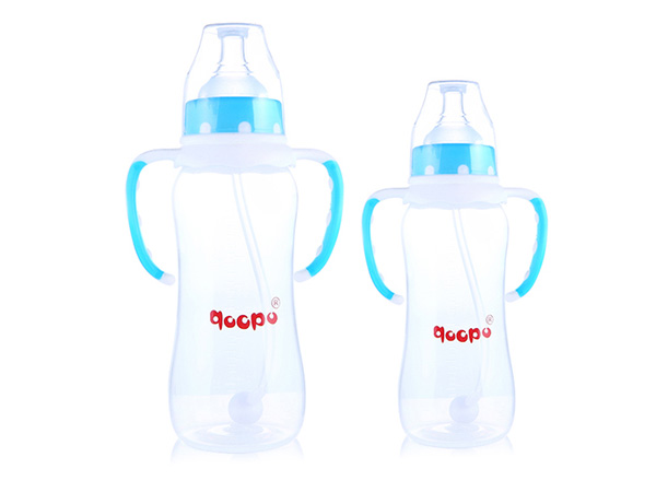 qoopo有柄自動標準口徑圓弧奶瓶雙色手柄.jpg qoopo有柄自動標準口徑圓弧奶瓶雙色手柄.jpg