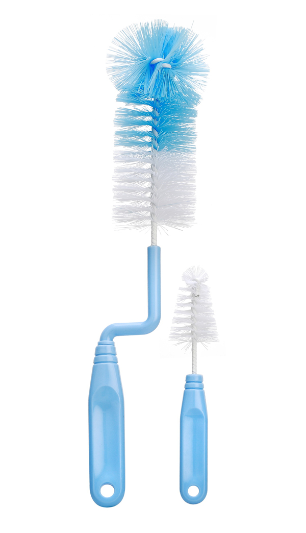 靚仔博士奶瓶奶嘴刷藍色