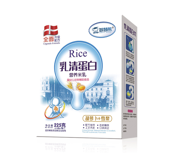 智慧熊乳清蛋白營養米乳-胡蘿卜雪梨