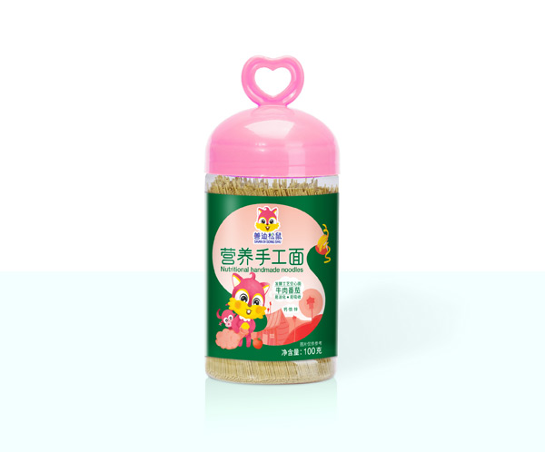 善迪松鼠營養手工面-牛肉番茄