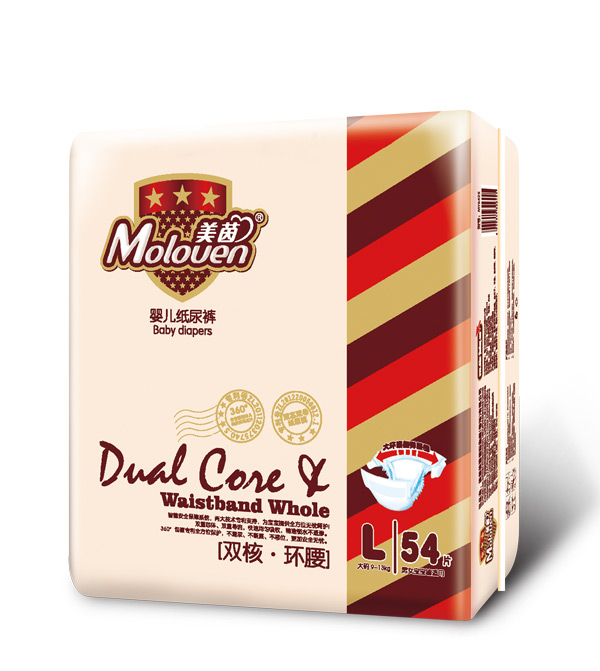 美茵雙核環腰嬰兒紙尿褲L54.jpg 美茵雙核環腰嬰兒紙尿褲L54.jpg