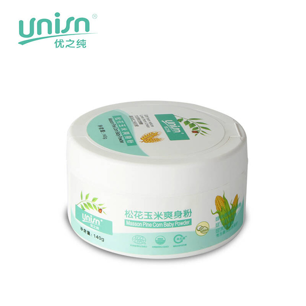 優之純松花玉米爽身粉