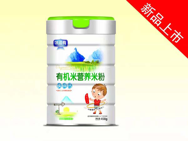 味滋肴有機營養米粉-鐵鋅鈣 桶裝