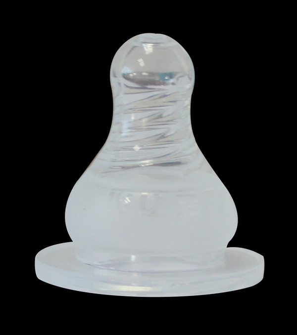 貝臣1個裝母乳實感標口硅膠奶嘴(S/M/+)