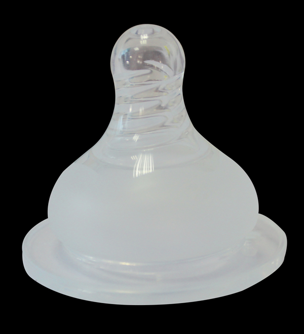 貝臣1個裝母乳實感寬口硅膠奶嘴(S/M/+)