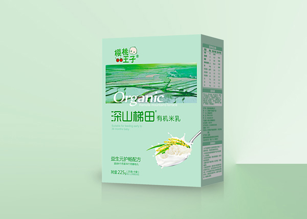 櫻桃王子深山梯田益生元護暢配方有機米乳 盒裝