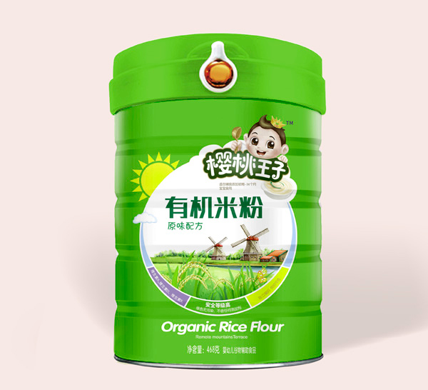 櫻桃王子有機米粉-原味配方-桶裝