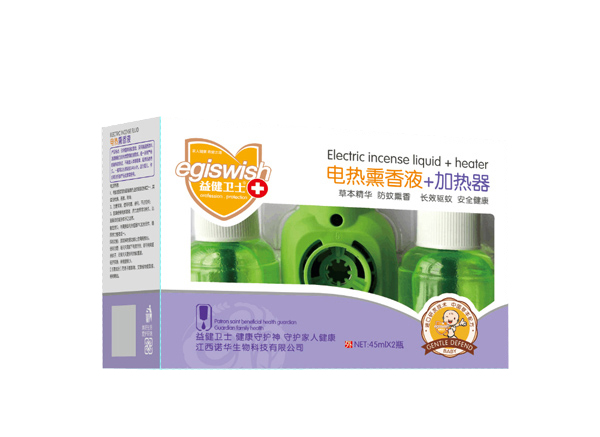 益健衛士電熱熏香液+加熱器