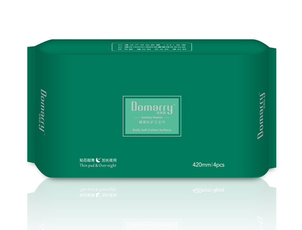 多美麗健康私護衛生巾4片-加長夜用420mm