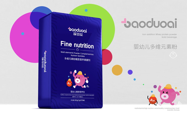 葆多愛多維元素粉輔食營養素撒劑