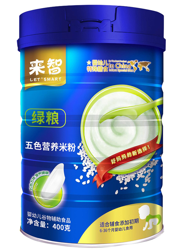 來智五色營養米粉 綠糧