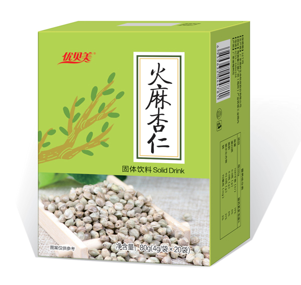 優貝美火麻杏仁固體飲料