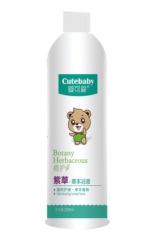 嬰可愛(ài)紫草草本浴液