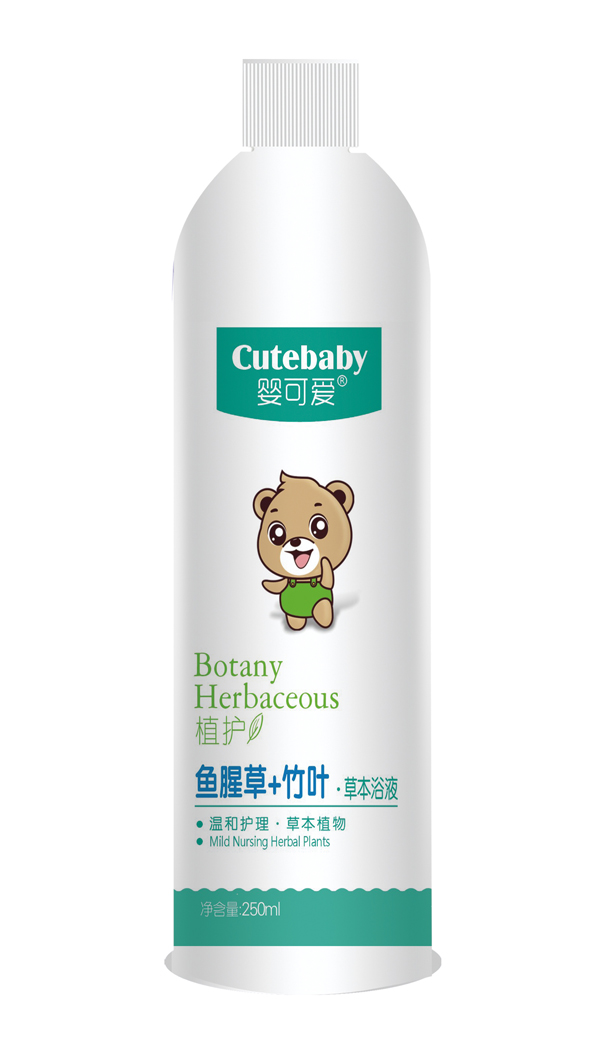 嬰可愛(ài)魚(yú)腥草+竹葉草本浴液