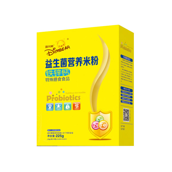 迪米熊益生菌營養米粉-鐵鋅鈣盒裝