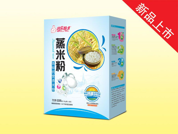 倍樂媽咪蒸米粉盒裝225克(鐵鋅鈣)