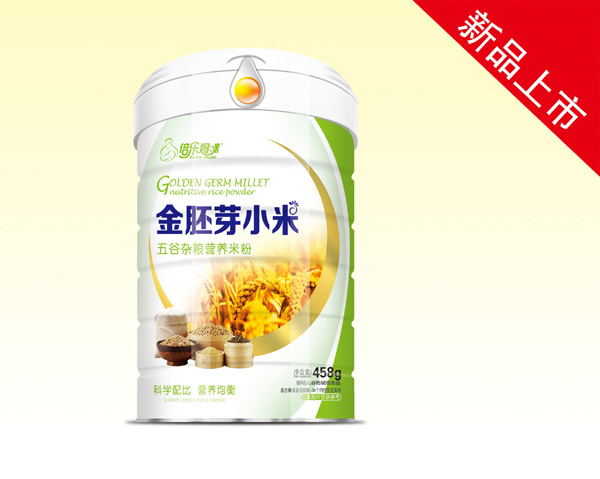 倍樂媽咪金胚芽小米營養米粉(五谷雜糧)桶裝