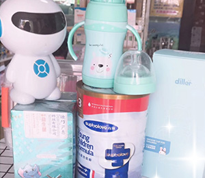 尚博奶粉門店終端展示