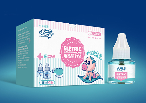 小二哥電熱驅蚊液45ml 2瓶