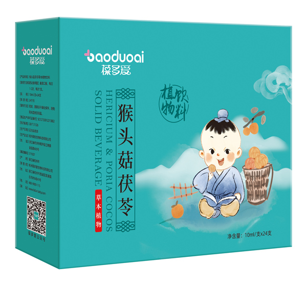 葆多愛猴頭菇茯苓植物飲料