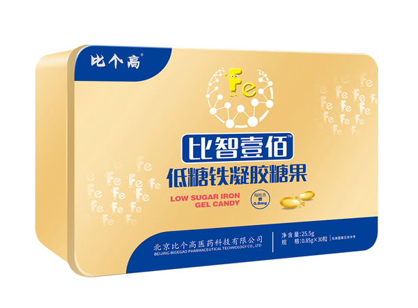 比個高比智壹佰低糖鐵凝膠糖果