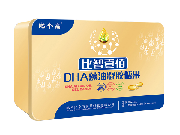 比個高比智壹佰DHA藻油凝膠糖果
