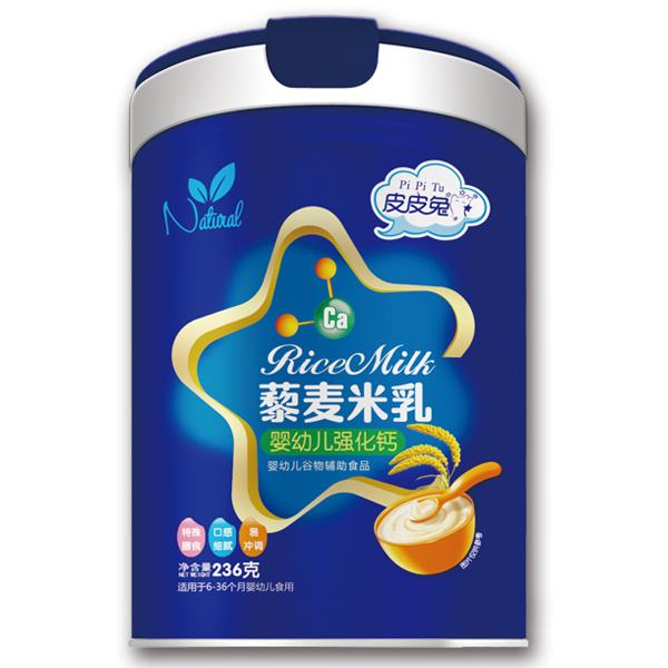 皮皮兔藜麥米乳-嬰幼兒強(qiáng)化鈣