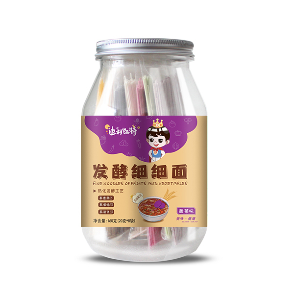 迪利凱特發酵細細面-甜菜味