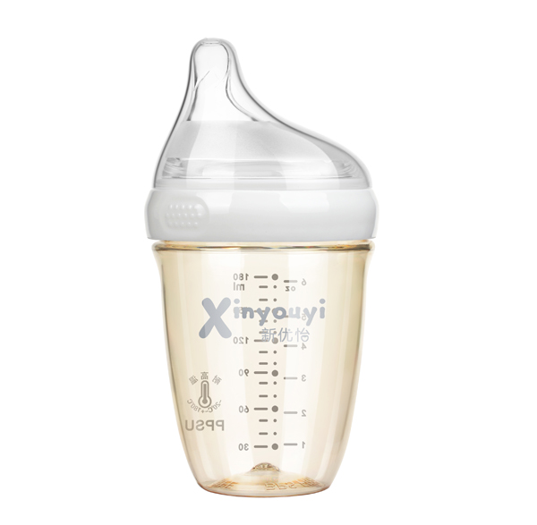 新優怡新品PPSU奶瓶180ml 白色