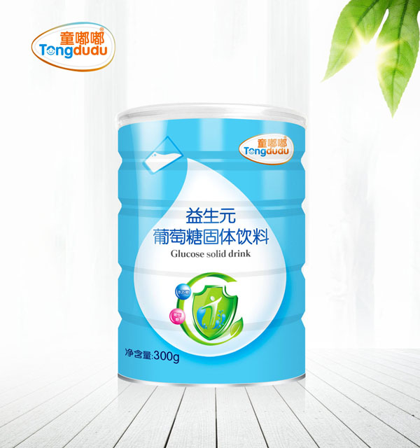 童嘟嘟益生元葡萄糖固體飲料 聽裝
