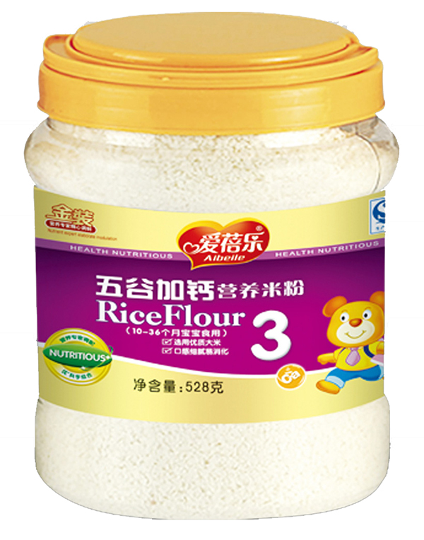 愛蓓樂五谷加鈣營養米粉528g