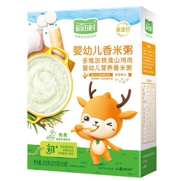 稻田村營養香米粥-淮山雞肉